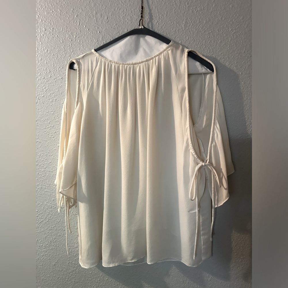 Antonio Melani white blouse size medium
